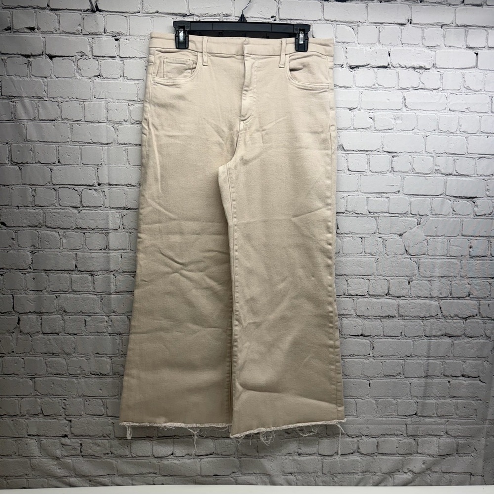 Frank & Eileen Light Beige cropped jeans size 29